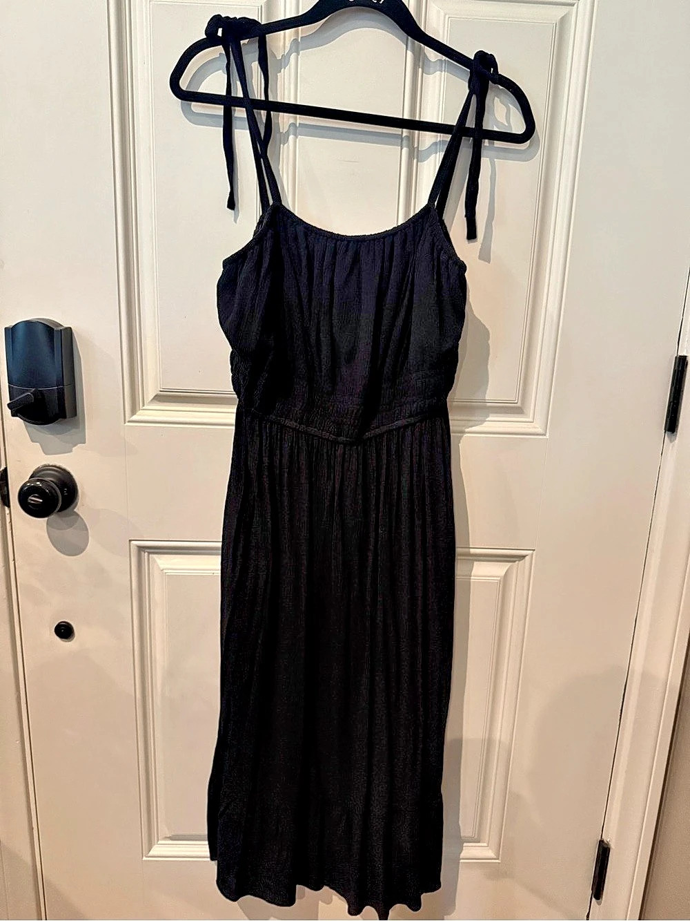 RQS Black Maxi Dress Size XL Like New